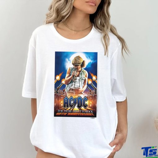 AC DC For Those About To Rock 40th Anniversary 2023 Shirt