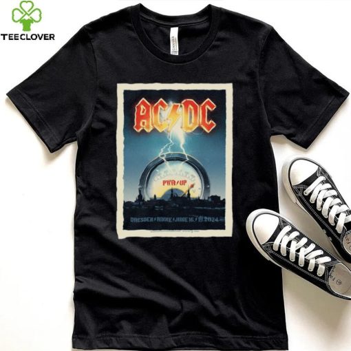 AC DC PWR UP Dresden,Rinne Tour 2024 June 16 19 2024 shirt