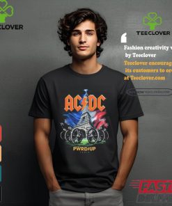 AC DC Pwrd Up Paris 2024 Event shirt