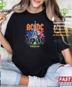 AC DC Pwrd Up Paris 2024 Event shirt