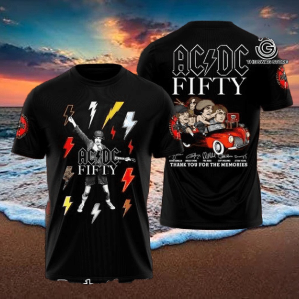 AC DC Rock Band All Over Print Shirt 4368 AC DC Rock Band All Over Print Shirt 4368
