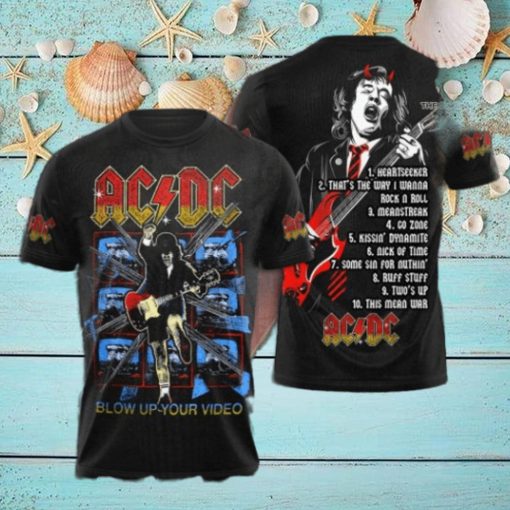 AC DC Rock Band All Over Print Shirt  5208