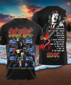 AC DC Rock Band All Over Print Shirt 5208