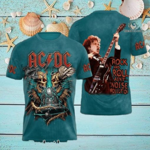 AC DC Rock Band All Over Print Shirt  5280