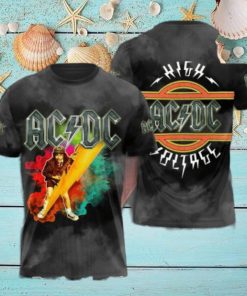 AC DC Rock Band All Over Print Shirt 5304