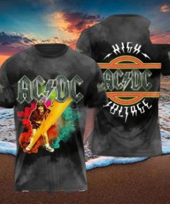 AC DC Rock Band All Over Print Shirt 5304