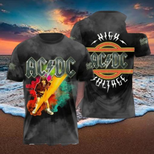 AC DC Rock Band All Over Print Shirt 5304