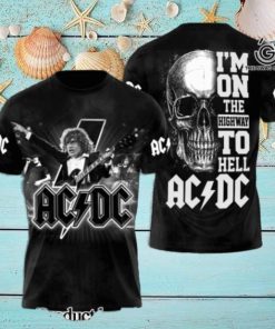 AC DC Rock Band All Over Print Shirt 6084