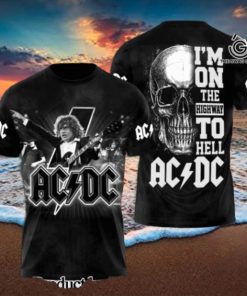 AC DC Rock Band All Over Print Shirt 6084