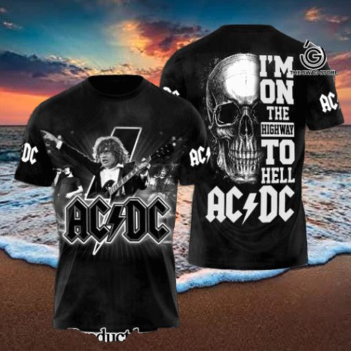 AC DC Rock Band All Over Print Shirt 6084