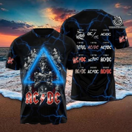 AC DC Rock Band All Over Print Shirt  6294