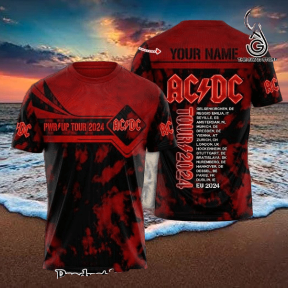 AC DC Rock Band All Over Printed Shirt 2809 AC DC Rock Band All Over Printed Shirt 2809