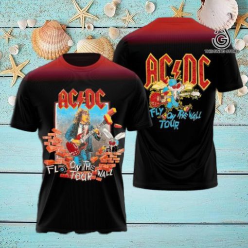 AC DC Rock Band All Over Printed Shirt 3679