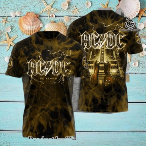 AC DC Rock Band All Over Printed Shirt 4171