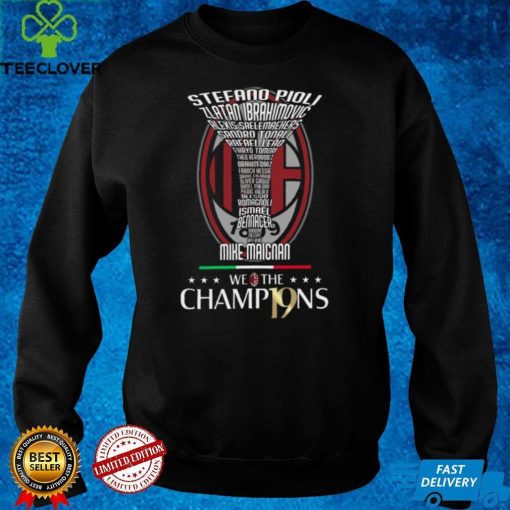 AC Milan Coppa Campioni We the Champ19ns Shirt
