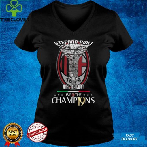 AC Milan Coppa Campioni We the Champ19ns Shirt