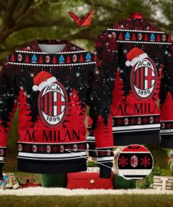 AC Milan Ugly Christmas Sweater, Ugly Sweater, Christmas Sweaters