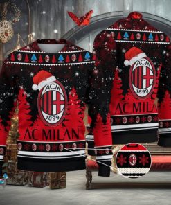 AC Milan Ugly Christmas Sweater, Ugly Sweater, Christmas Sweaters