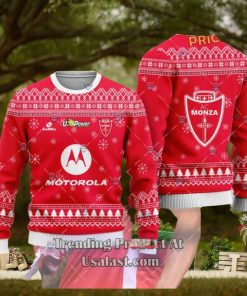 AC Monza 2023 24 Ugly Christmas Sweater