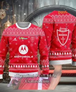 AC Monza 2023 24 Ugly Christmas Sweater