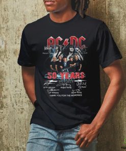 ACDC 50 Years Thank you for the memories hoodie, sweater, longsleeve, shirt v-neck, t-shirt