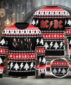ACDC All Over Print Christmas Knitting Ugly Sweater