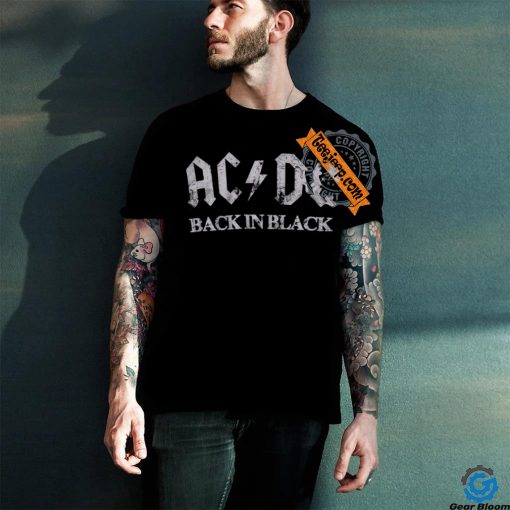 ACDC Back in Black 10 Band T Shirt