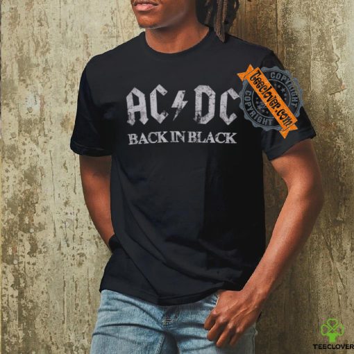 ACDC Back in Black 10 Band T Shirt