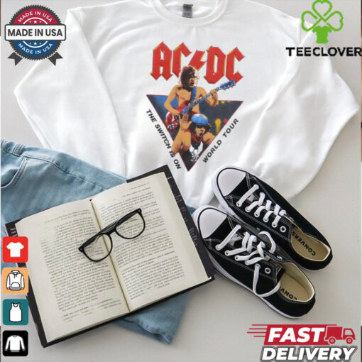 ACDC Flick of the Switch World Tour Switch Is On Shirt