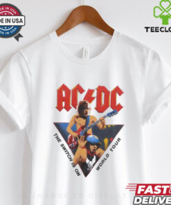ACDC Flick of the Switch World Tour Switch Is On Shirt