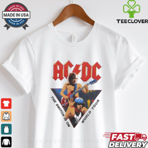 ACDC Flick of the Switch World Tour Switch Is On Shirt