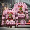 Guns N Roses Merry Xmas Guns Candy Crane Logo Holiday Theme 2024 Knitted Ugly Christmas Sweater