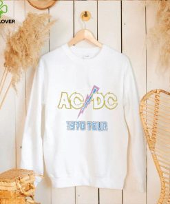 ACDC Girls High Voltage Graphic Crew Neck Sweathoodie, sweater, longsleeve, shirt v-neck, t-shirt, Size 4 16