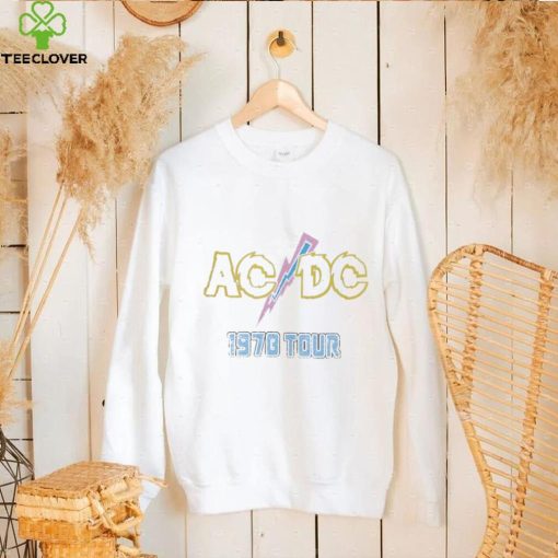 ACDC Girls High Voltage Graphic Crew Neck Sweathoodie, sweater, longsleeve, shirt v-neck, t-shirt, Size 4 16