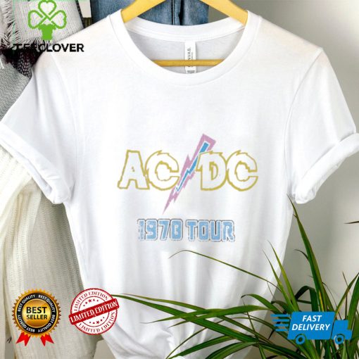 ACDC Girls High Voltage Graphic Crew Neck Sweathoodie, sweater, longsleeve, shirt v-neck, t-shirt, Size 4 16