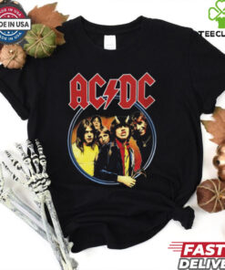 ACDC Highway To Hell Album Cover Black Shirt