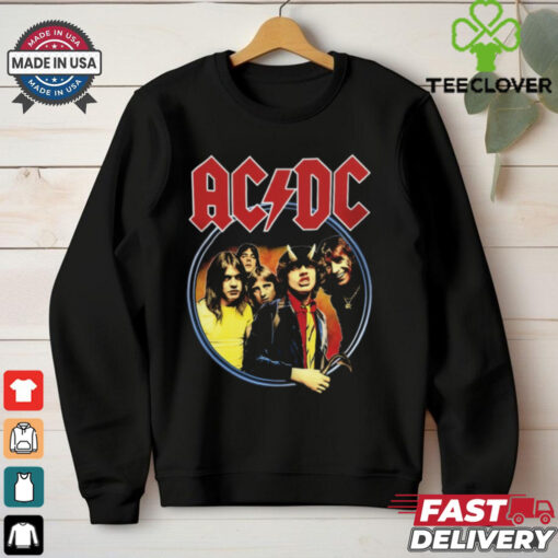 ACDC Highway To Hell Album Cover Black Shirt