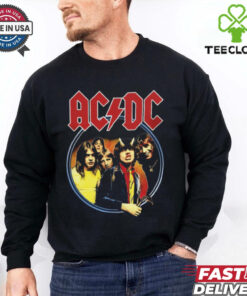 ACDC Highway To Hell Album Cover Black Shirt
