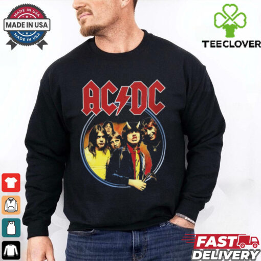 ACDC Highway To Hell Album Cover Black Shirt
