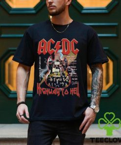 ACDC Highway To Hell Since 1973 Signatures hoodie, sweater, longsleeve, shirt v-neck, t-shirt