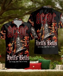 ACDC Music Lover I Got My Bell Gonna Take Ya To Hell ACDC Hawaiian Shirt