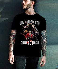 ACDC Only Old People Know How To Rock T Shirt