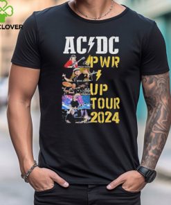 ACDC Pwr Up Tour 2024 Fan T Shirt