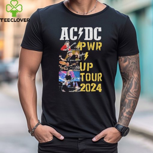 ACDC Pwr Up Tour 2024 Fan T Shirt