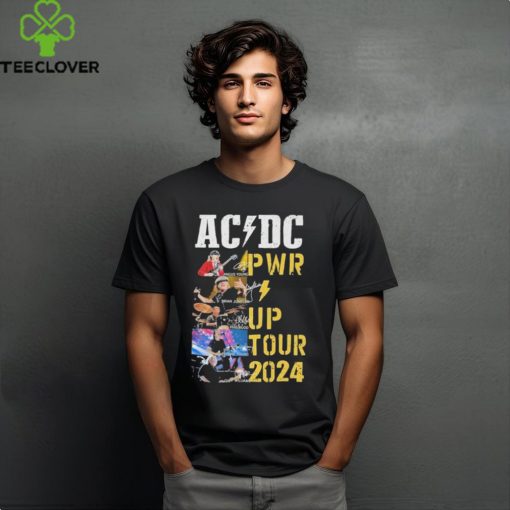 ACDC Pwr Up Tour 2024 Fan T Shirt