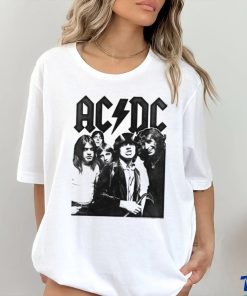 ACDC Rock Band Photo Men’s T Shirt