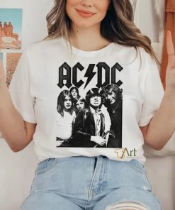 ACDC Rock Band Photo Men’s T Shirt 2 ACDC Rock Band Photo Men’s T Shirt