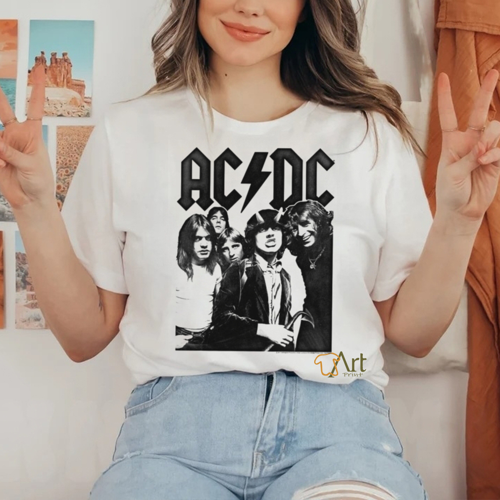 ACDC Rock Band Photo Men’s T Shirt ACDC Rock Band Photo Men’s T Shirt