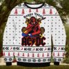 ACDC Sweater For Fans Ugly Sweater Christmas Gift