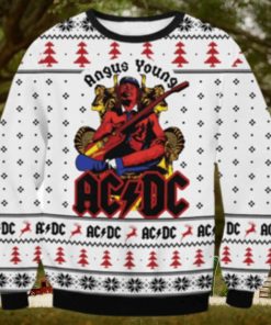 ACDC Sweater For Fans Ugly Sweater Christmas Gift